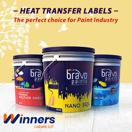 Know Why Heat Transfer Labels are Best for Paint Industry