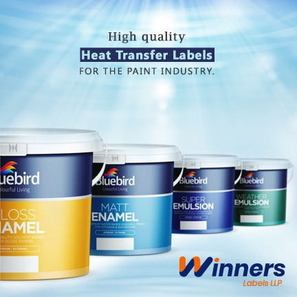 Reasons Supporting Heat Transfer Labels are Best for the Paint Industry